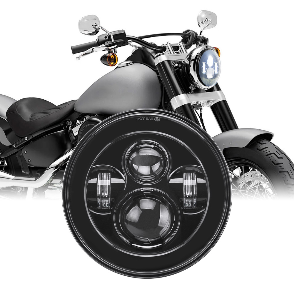 Universele 7-inch LED-koplamp  - Universal Motorcycle Led Headlight Projector recensie en prijs
