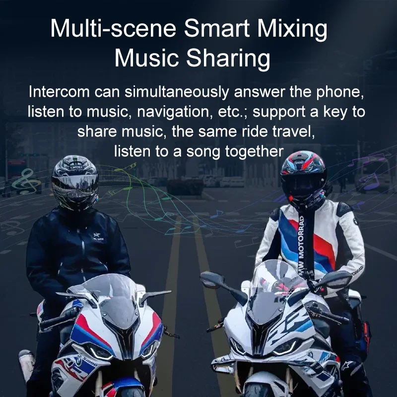Y20 Pro 1/2x Motor Intercom He - Universal Motorcycle Helmet Intercom Headset recensie en prijs