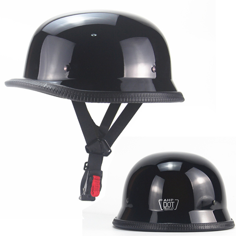 Vintage motorfiets kruiser hel - Vintage Open Face Retro Helmet recensie en prijs