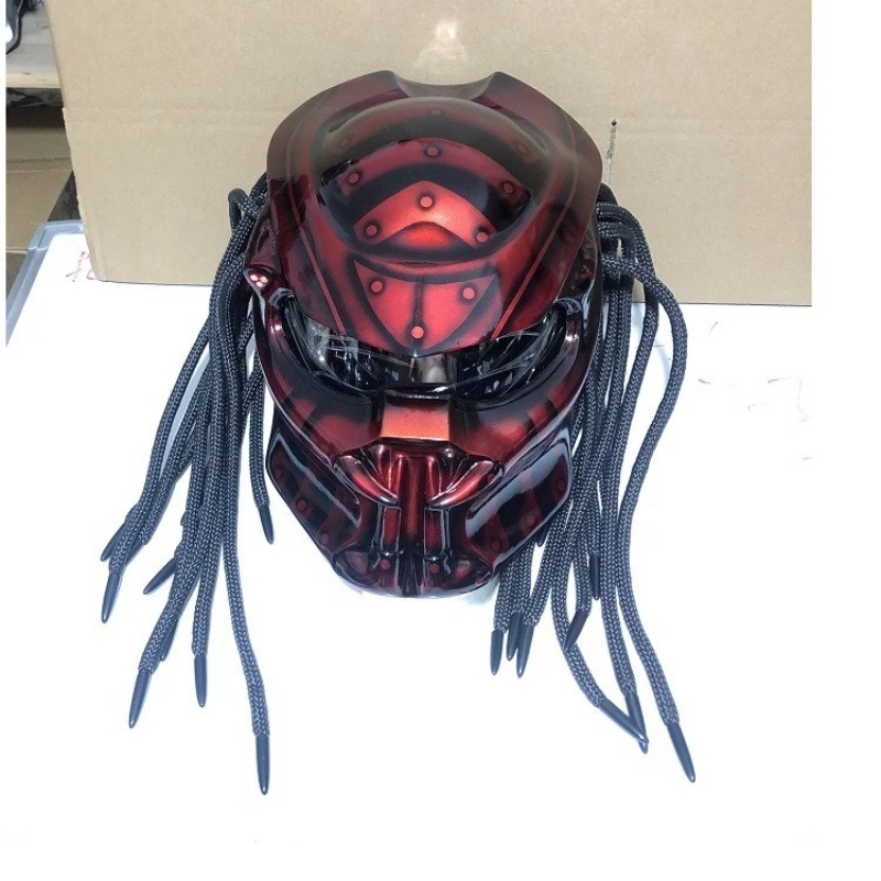 Racing Predator Warrior Volled - Custom Predator Motorcycle Helmet recensie en prijs