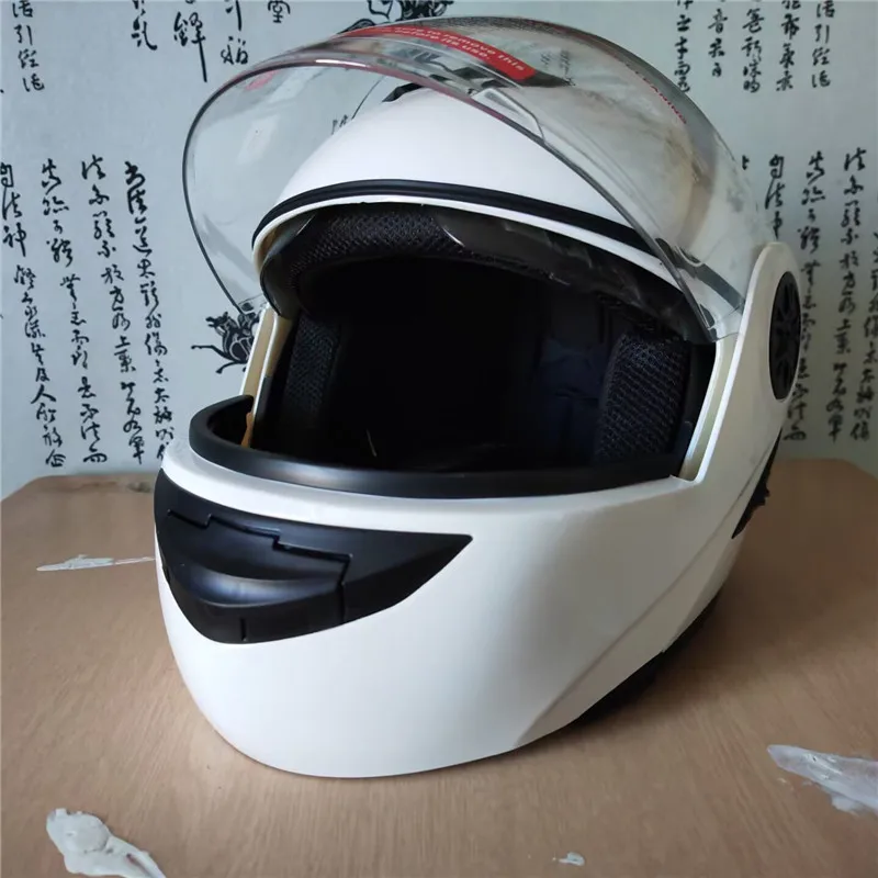 Opklapbare motorhelm met modul - Motorcycle Helmet Inner Sun Visor Lens recensie en prijs