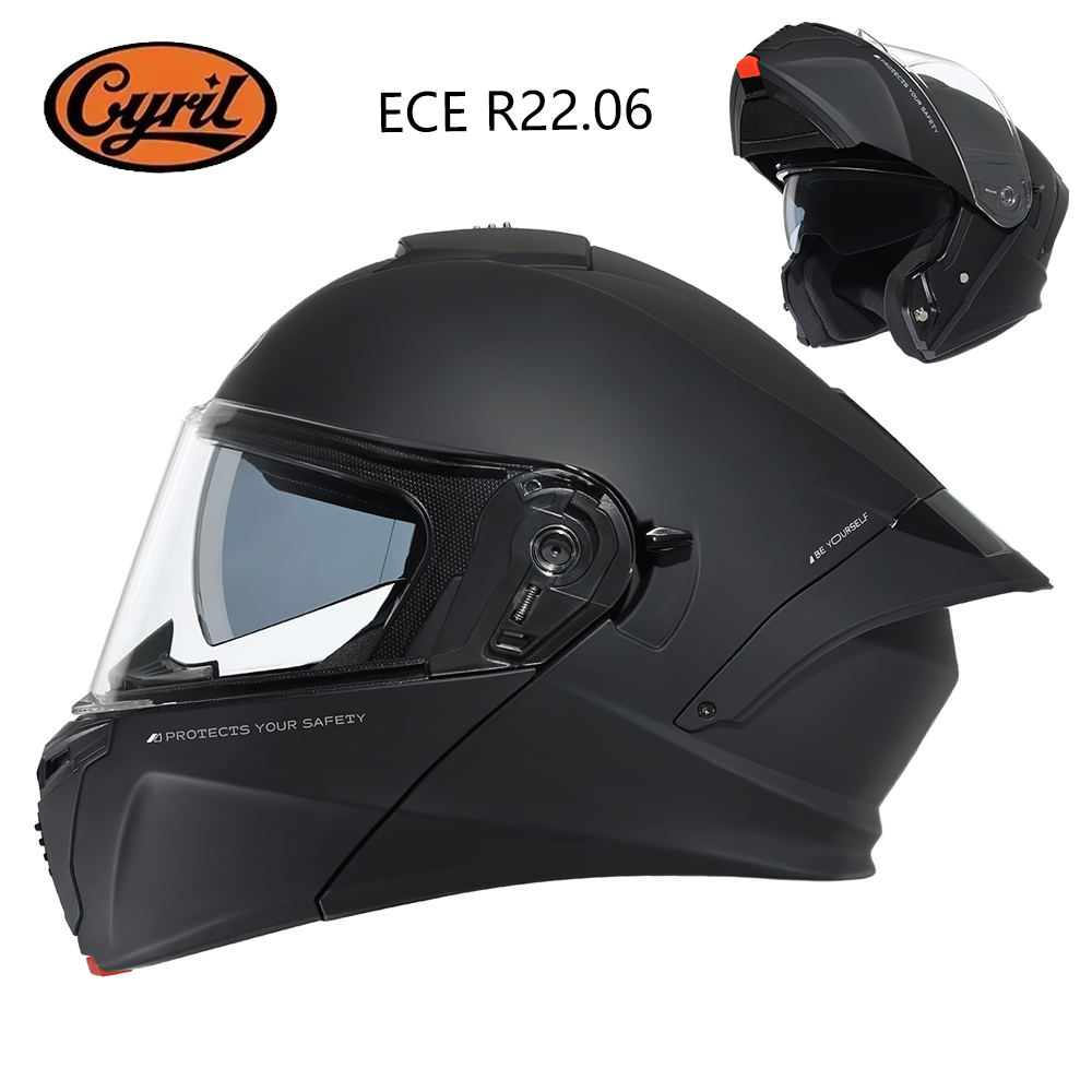 CYRIL Modulaire Helm Motorfiet - Modular Flip Up Motorcycle Helmet Dot Approved recensie en prijs