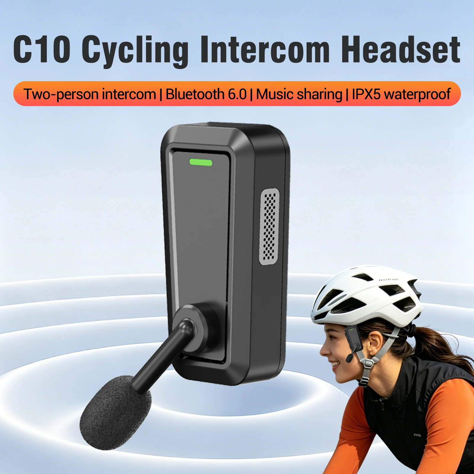 1/2PCS C10 Helm Intercom Heads - Universal Motorcycle Helmet Intercom Headset recensie en prijs