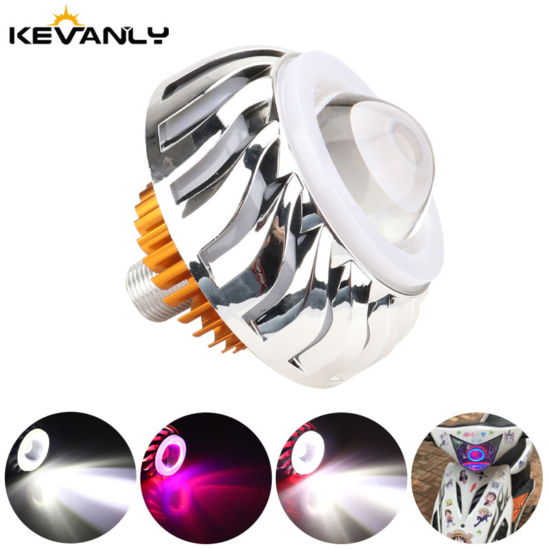1 Stuks Auto Motorfiets Koplam - Universal Motorcycle Led Headlight Projector recensie en prijs