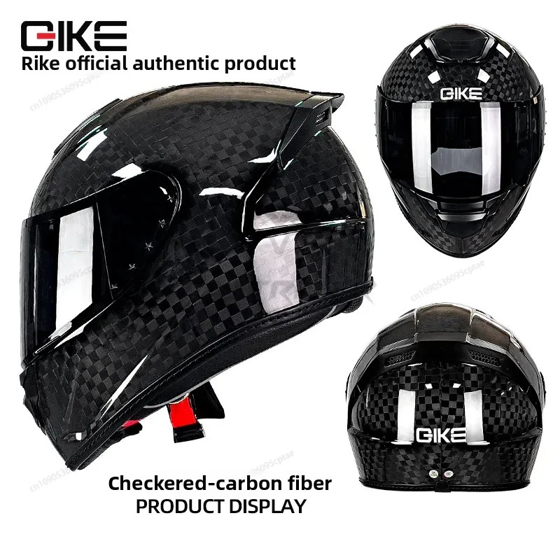 QIKE Koolstofvezel Motorhelm P - Carbon Fiber Lightweight Motorcycle Helmet recensie en prijs