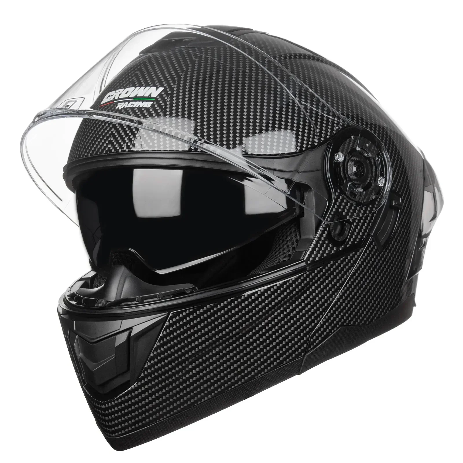 Crown Racing FL900 modulaire m - Dual Visor Motorcycle Racing Helmet recensie en prijs